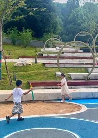 雨山東入口口袋公園完工開(kāi)放